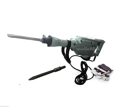 1240W ELECTRIC DEMOLITION JACK HAMMER CONCRETE BREAKER 1400RPM + 2 Bits • $189.99