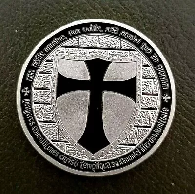 Collectors CRUSADER KNIGHTS TEMPLAR Commemorative Coin • $49