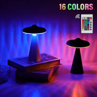 £6.49 • Buy RGB LED Crystal Table Lamp Diamond Rose Bar Night Light Touch Atmosphere Bedside