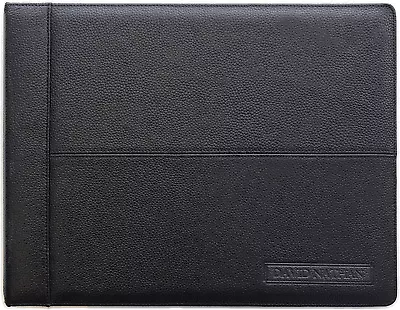 Leather 7 Ring Business Checkbook Binder 2 Inch Wide - 3 On A Page - 600 Checks  • $24.99