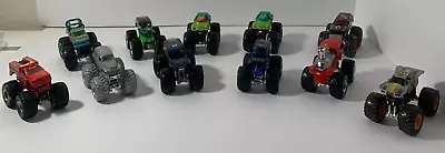 Mattel Hot Wheels Monster Jam Trucks 1:64 Scale Lot Set Of 11 TMNT Grave Digger • $34.97