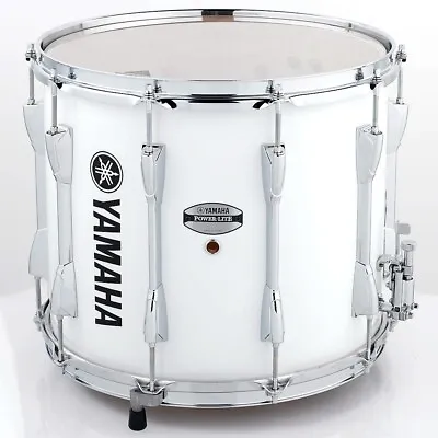 Yamaha Power-Lite Marching Snare Drum White Wrap 14 In. - New • $329.49