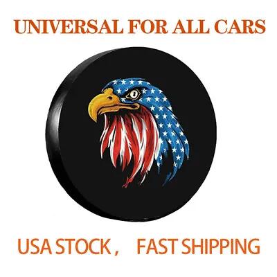 15  Eagle Spare Wheel Tire Cover Heavy Vinyl Protector For Toyota RAV4 Suzuki • $20.26