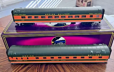 MTH Premier O Scale 2 Car 70' Streamlined Sleeper/ Diner Passenger Set • $100