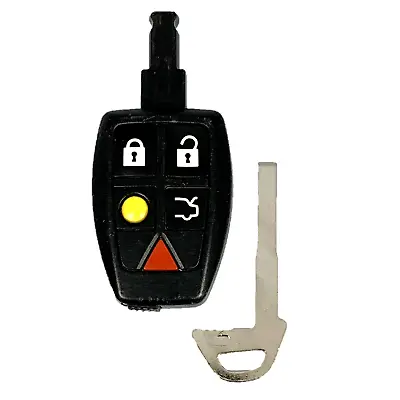 OEM VOLVO Keyless Remote Fob 5B + UNCUT Key For VOLVO - LTQV0315 • $29.75