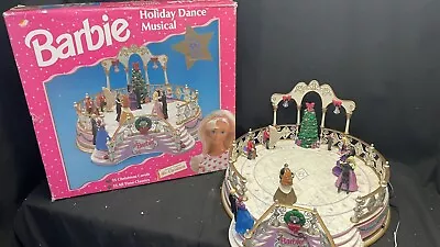 Mr Christmas Barbie Holiday Dance Musical Animated • $54.99