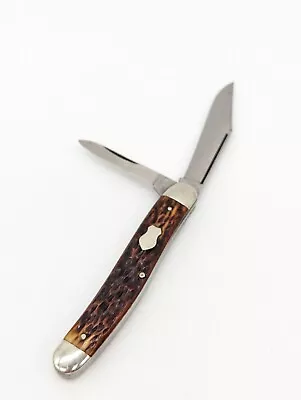 Vintage Remington Umc 1823 Rogers Bone Serpentine Jack Folding Pocket Knife • $84.95