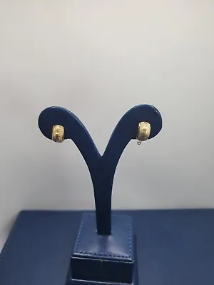 18ct Gold Hoop Earrings 750 Hallmark  • £140