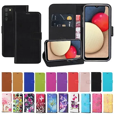 £2.99 • Buy For Samsung Galaxy A02s A21S Case Leather Wallet Flip Stand Cover For A03s Phone