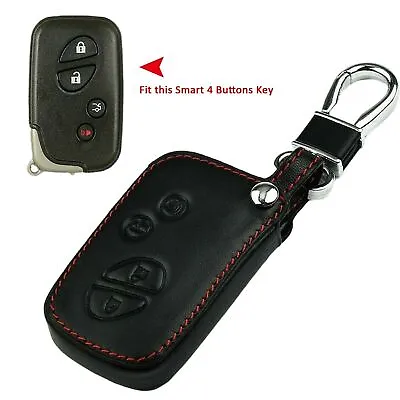 Leather Car Key Fob Cover Case Holder For LEXUS ES GS IS LS LX RX CT 2006-14 • $8.89