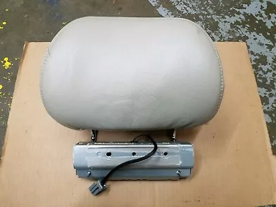 Volvo OEM 2001-2004 S60 Sedan Rear Light Gray Leather Seat Headrest Head Rest   • $39.99