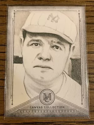 2019 Topps Museum Collection Canvas Collection #CC34 Babe Ruth • $5