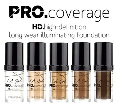 LA GIRL PRO Coverage HD Long Wear Illuminating Foundation - Pick Color • $6.87