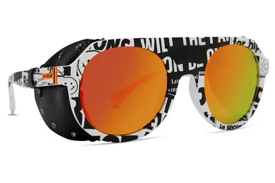 VonZipper Psychwig Sunglasses (House Riot Satin / Grey Fire Chrome Lens) XNNN • $150