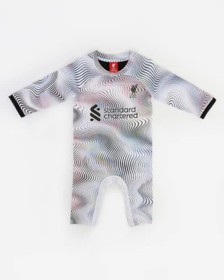 £15 • Buy Liverpool FC Official LFC Baby 22/23 Away Sleepsuit Size 3-6 Months
