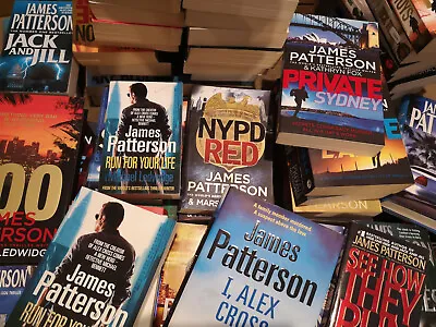 James Patterson *Build Your Own Book Bundle* Hardback Paperback Alex Cross • £1.99