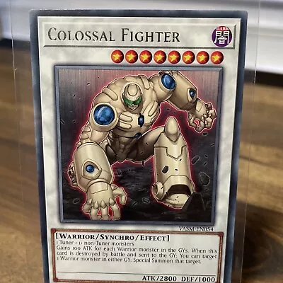 Colossal Fighter - VASM-EN054 - Rare - 1st Edition - Yugioh TCG  • £1.24