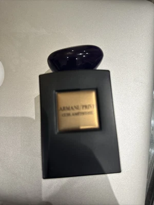 £100 • Buy Armani Privé Cuir Amethyste Eau De Parfum Spray 100ml.
