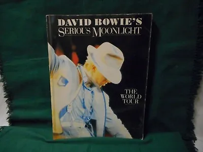 £30 • Buy David Bowie`s Serious Moonlight, The World Tour, 1984