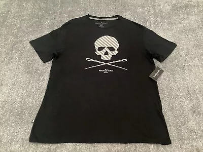 Marc Ecko Cut & Sew Skulled Face Black T Shirt Size XXL - NEW • $29.99