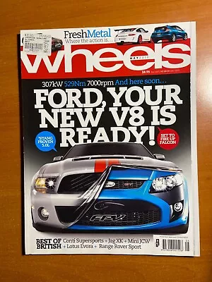 Wheels Magazine - May 2010 - Ford Mustang V Falcon GT • $14.90