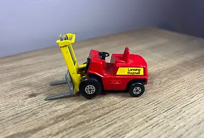 Vintage 1972 Matchbox SuperFast - Fork Lift Truck 1:64 Diecast - Lansing Bagnall • $5.95