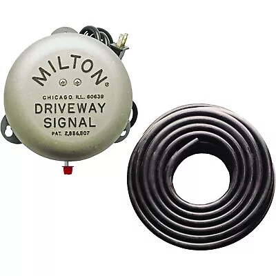 Milton 805 Service Station Driveway Signal Bell And 25' 3/8  Signal Bell Hose • $121.05