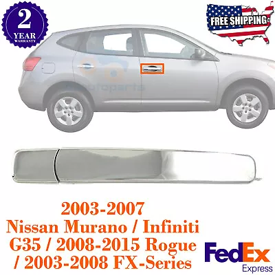 Door Handle Chrome For 2003-2007 Infiniti G35 FX35 FX45 / 08-15 Rogue • $32.46