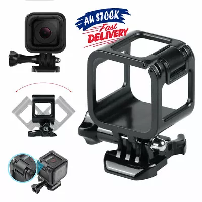 AU Low Profile Housing Frame Cover Case Mount Holder For GoPro Hero 4 5 Session • $10.99