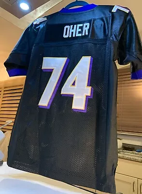 Baltimore Ravens MICHAEL OHER 74 Jersey- Onfield Rebok -Youth Size Large  • $29.99