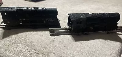 Marx Trains O Gauge 591 Pressed Steel Wind Up Mechanical Engine Lot (2) • $35