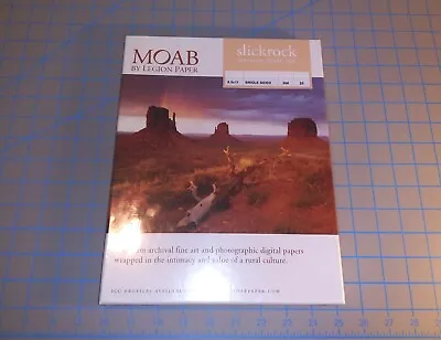 Moab Papers Slickrock Metallic Pearl 260 8.5 X 11 [25 Sheets] Single Sided • $44.99