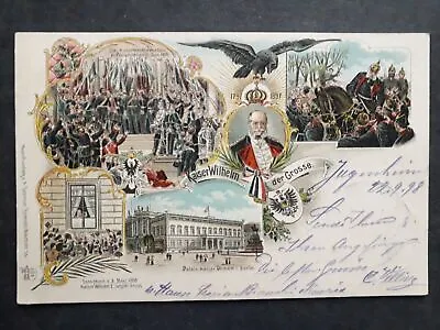 Kaiser Wilhelm Der Grosse 1898 • $12.10