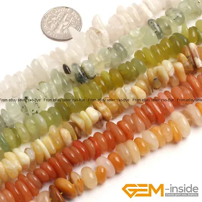 Wholesale 6-7mm Freeform Chips Gemstone Nugget Spacer Beads For Jewelry Making • $3.79