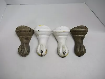 Lot Of 4 Antique Clawfoot Cast Iron Tub Ball/Claw Bath Tub Feet Legs • $49