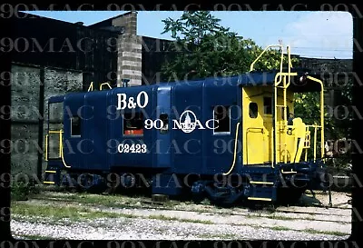 BALTIMORE AND OHIO-BO Caboose #C-2423. Cleveland (OH). Original Slide 1993. • $8.99