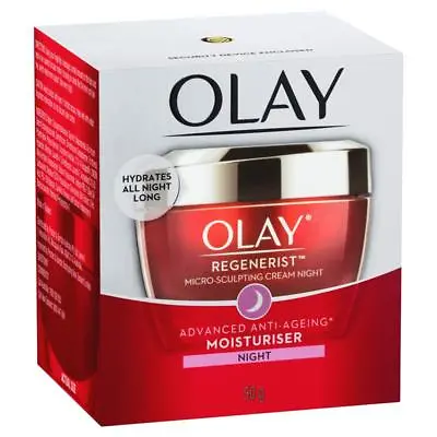 $30 • Buy Olay Regenerist Micro-Sculpting Cream Moisturiser NIGHT