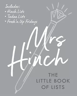 Mrs Hinch: The Little Book Of Lists 9780241461877 NEW Book • £8.47