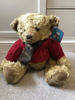 £14.99 • Buy Harrods Christmas Bear 2005 Nicholas Foot Dated Bear - 20th Anniversary Soft New