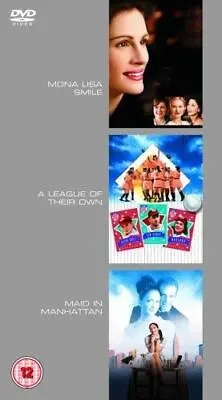 Mona Lisa Smile/A League Of Their Own/Maid In Manhattan [DVD] Good Kirsten Dun • £3.46