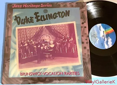 DUKE ELLINGTON BRUNSWICK-VOCALION RARITIES MCA 1374 NEAR MINT Lp • $4.95