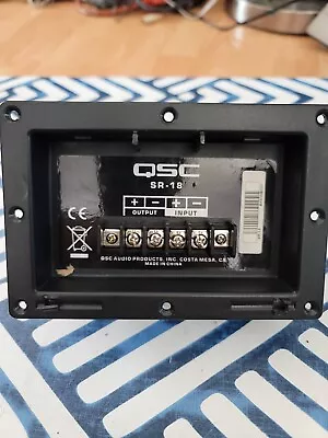 Qsc Sr-18 Original Crossover  Good For Replacement. Works Good • $99.99