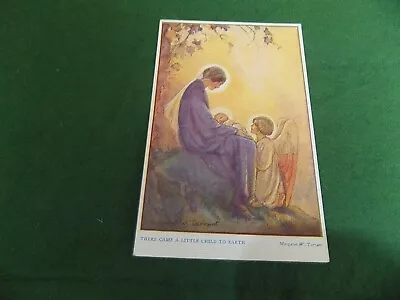 ART CARD Margaret Tarrant There Came A Little Child To Earth Medici • £3.79