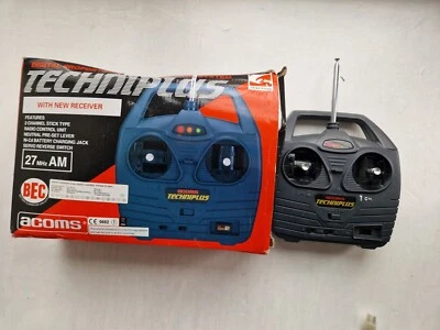 Acoms Techniplus AP 202 Transmitter Servo/RC Controller 27mhz 2 Channel • £18