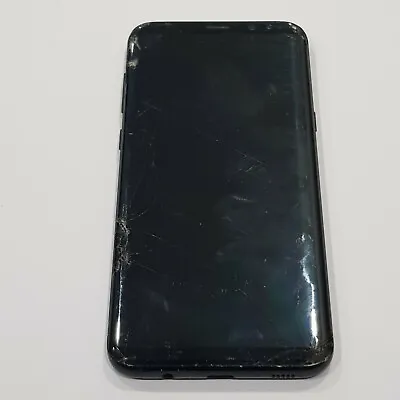 Unlocked Samsung Galaxy S8+ SM-G955F SOLD AS IS/ Faulty LCD/Crack Screen/ Workin • $75