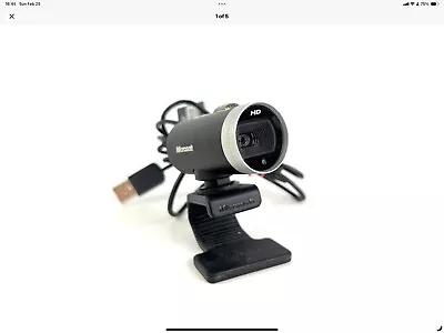 Microsoft LifeCam Cinema Web Camera Model 1393 720p HD USB Webcam • $14.95