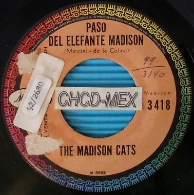 ☀ Promo Musart 45 Mexico ●the Madison Cats● Latin Jazz Vintage Sabor • $19.99