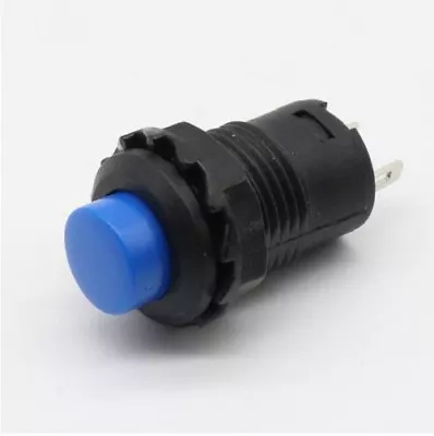 12mm Red Yellow Blue Green White Black Momentary OFF-(ON) N/O Push Button Switch • $7.99