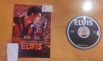 Elvis DVD Only Very Good Ex Library Ships Free • $4.50