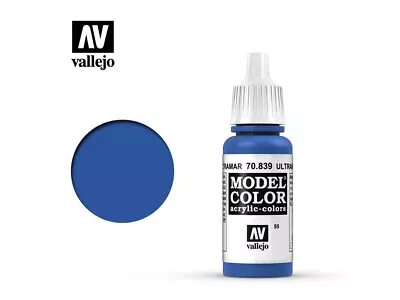 Vallejo Model Color Paint - Ultramarine 17ml - 70.839 • £2.95